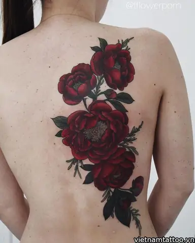 Những Vị Trí Nào Để Xăm Hình Hoa Hồng