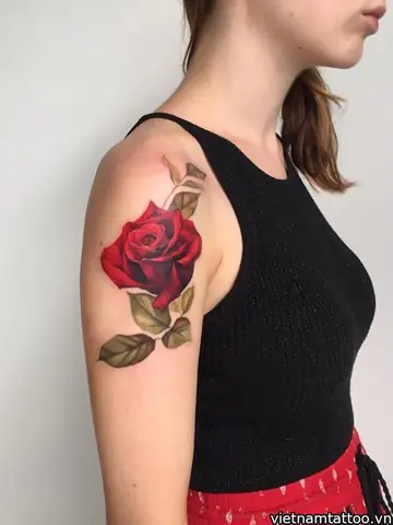 Những Vị Trí Nào Để Xăm Hình Hoa Hồng