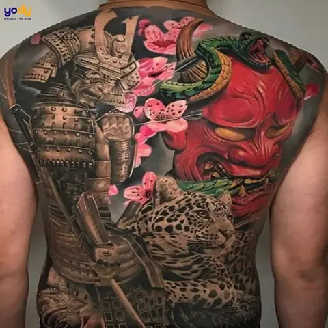 Những Hình Xăm Nhật Cổ Kín Lưng Cực “chất”, Cực Ngầu