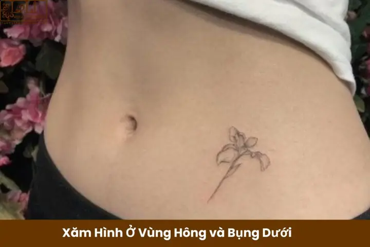 Xăm Hình Ở Vùng Hông Và Bụng Dưới