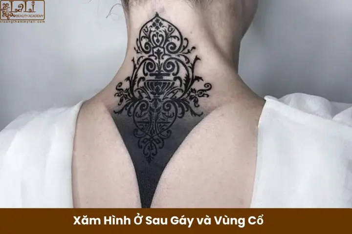 Xăm Hình Ở Sau Gáy Và Vùng Cổ