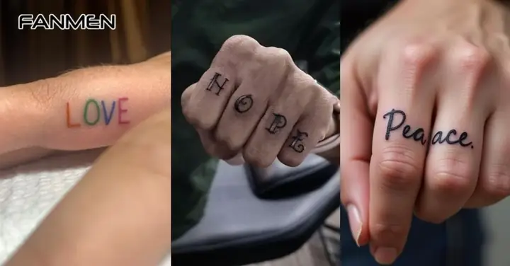 Hình Xăm Chữ Cá Tính, Mạnh Mẽ