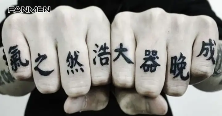 Hình Xăm Chữ Cá Tính, Mạnh Mẽ