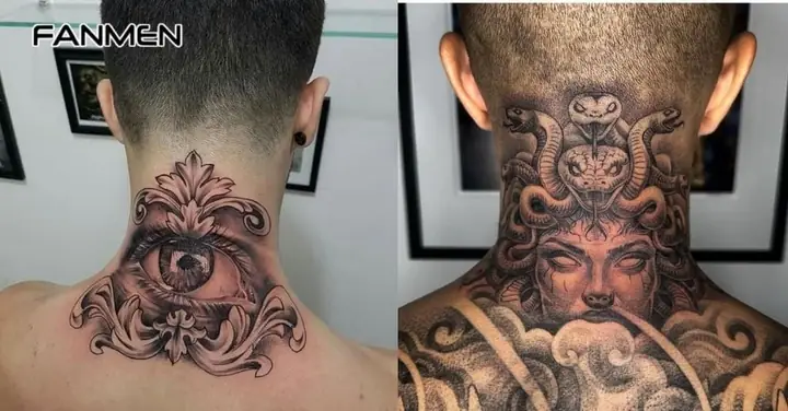 Hình Xăm Sau Gáy Nam Chất Và Cá Tính Hình Xăm Sau Gáy Nam Chất Và Cá Tính
