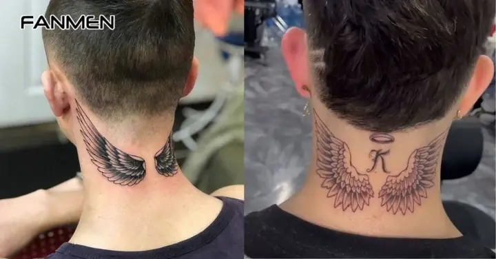 Hình Xăm Sau Gáy Nam Phong Cách Đơn Giản Hình Xăm Sau Gáy Nam Phong Cách Đơn Giản