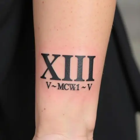 Hình Xăm Chữ Số La Mã Xiii: Vượt Qua Nỗi Sợ Hãi Và Đón Nhận Sự Thay Đổi
