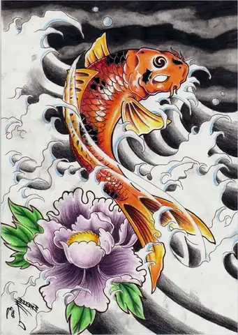 Hình Ảnh Cho Ý Nghĩa Hình Xăm Cá Chép Mặt Quỷ: Hình Ảnh Cho Ý Nghĩa Hình Xăm Cá Chép Mặt Quỷ: