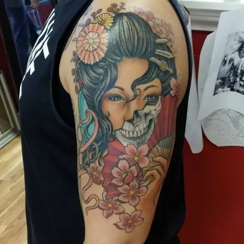 Ý Nghĩa Của Hình Xăm Geisha