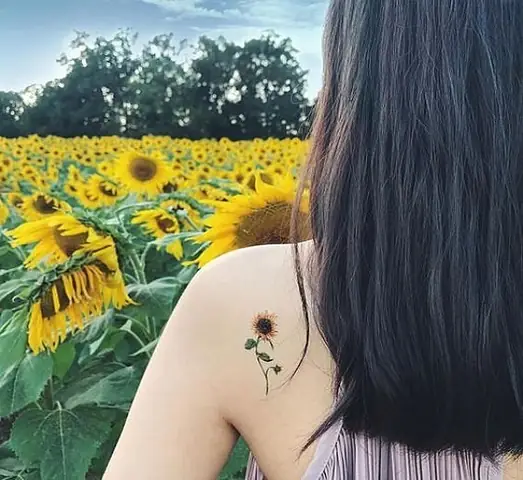 Hình Xăm Hoa Hướng Dương Mang Ý Nghĩa Gì Trong Nghệ Thuật Xăm Hình?