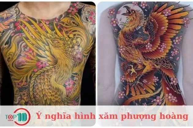 Hình Xăm Phượng Hoàng Hình Xăm Phượng Hoàng