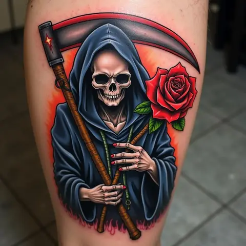 Ý Nghĩa Tích Cực Bất Ngờ Của Hình Xăm Thần Chết