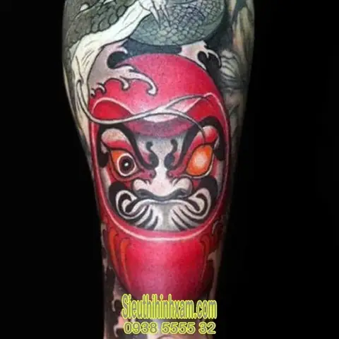 Ý Nghĩa Và Tầm Quan Trọng Của Hình Xăm Daruma Trắng Đen