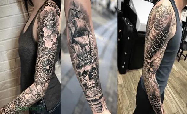 Hình Xăm Nhật Cổ Full Tay Trắng Đen - Tổng Quan Và Sự Lựa Chọn Phù Hợp