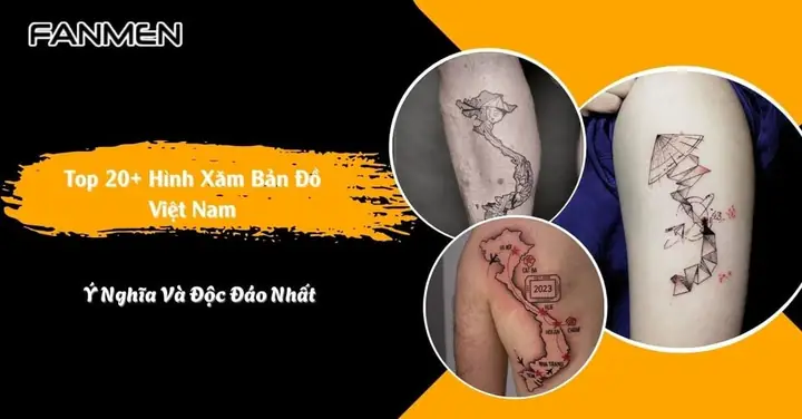 20+ Hình Xăm Bản Đồ Việt Nam Đẹp, Ý Nghĩa Và Độc Đáo Nhất