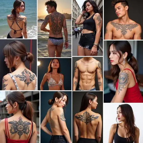Hình Xăm Bùa Thái 5 Dòng Trong Văn Hóa Đương Đại