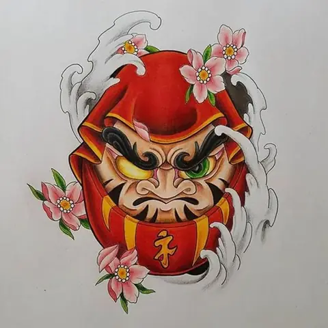 Ý Nghĩa Hình Xăm Búp Bê Daruma Là Gì? Ý Nghĩa Hình Xăm Búp Bê Daruma Là Gì?