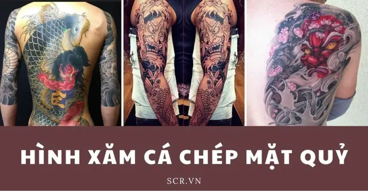 Mẫu Hình Xăm Cá Chép Đẹp