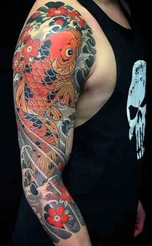 Lưu Ý Quan Trọng Trước Khi Xăm Hình Nhật Cổ Ôm Cá Chép