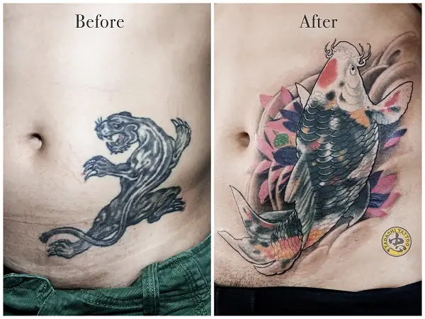 Xăm Hình Cá Chép Hóa Rồng Bao Nhiêu Tiền, Ở Đâu?