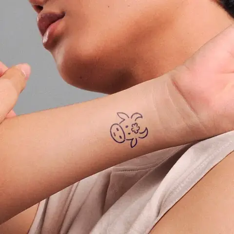 Hình Xăm Con Vật Đáng Yêu
