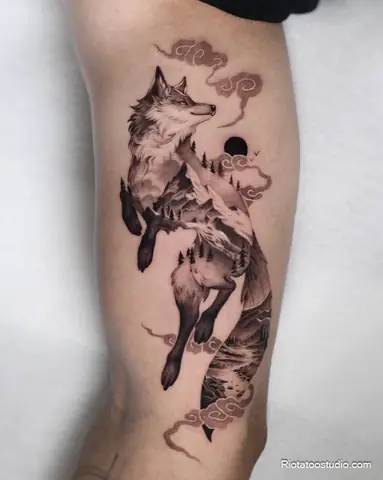Hình Xăm Con Cáo Ở Chân Mang Ý Nghĩa Cho Chủ Sở Hữu Ở Rio Tattoo Studio