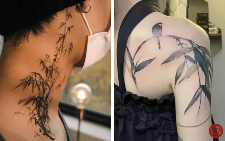 Chọn Hình Xăm Cây Trúc Hợp Mệnh Theo Yếu Tố Phong Thủy