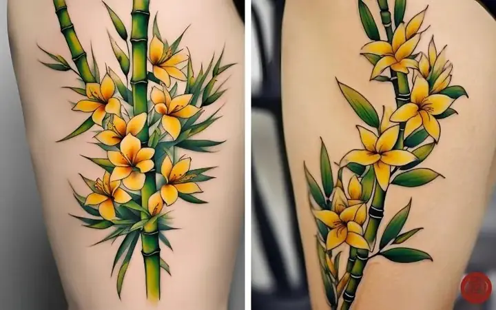 Các Loại Hình Xăm Cây Trúc Phổ Biến Và Độc Đáo