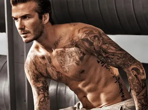 Hình Ảnh Cho Hình Xăm Chữ Tàu Của Beckham: