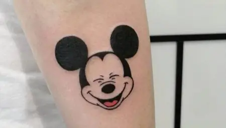Hình Xăm Chuột Mickey