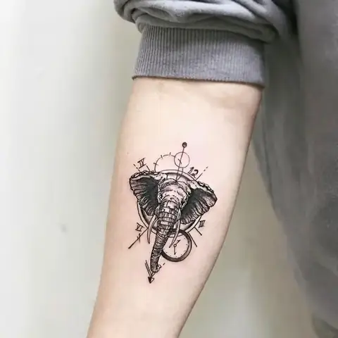 Những Mẫu Hình Xăm Con Voi Đẹp Và Ý Nghĩa