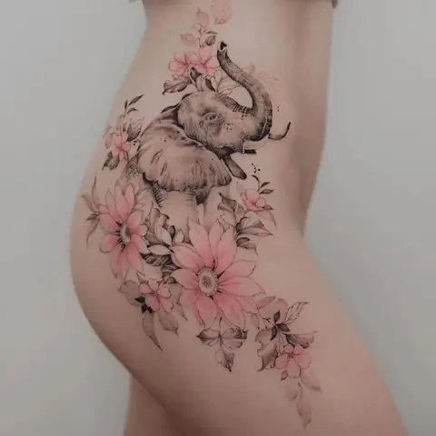 Những Mẫu Hình Xăm Con Voi Đẹp Và Ý Nghĩa