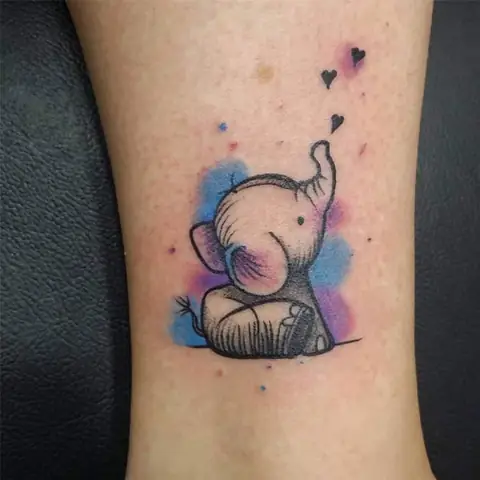 Những Mẫu Hình Xăm Con Voi Đẹp Và Ý Nghĩa