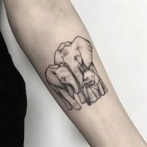 Những Mẫu Hình Xăm Con Voi Đẹp Và Ý Nghĩa