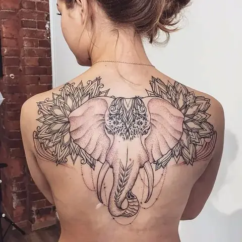 Những Mẫu Hình Xăm Con Voi Đẹp Và Ý Nghĩa