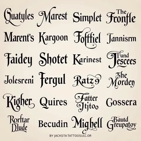 Hình Xăm Chữ Với Phông Chữ Độc Đáo Như Jack Hình Xăm Chữ Với Phông Chữ Độc Đáo Như Jack