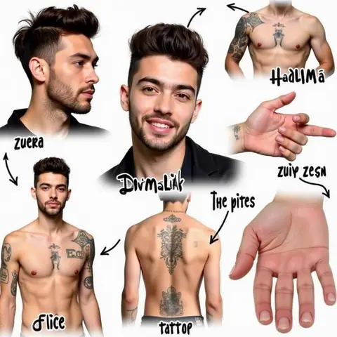 Vị Trí Hình Xăm Của Zayn: Ngôn Ngữ Cơ Thể Đầy Ý Nghĩa