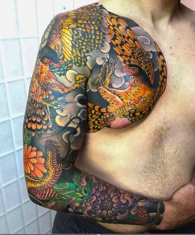 Ý Nghĩa Hình Xăm Đại Bàng Cắp Rắn