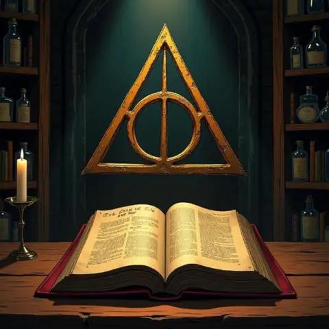 Ý Nghĩa Hình Xăm Deathly Hallows: Biểu Tượng Quyền Lực Tối Thượng Trong Harry Potter