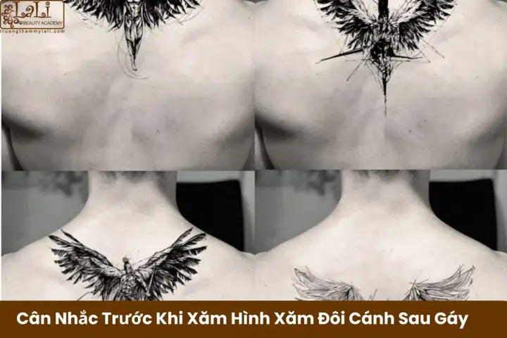 Những Yếu Tố Cần Cân Nhắc Trước Khi Xămhình Xăm Đôi Cánh Sau Gáy
