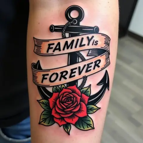 Những Phong Cách Thiết Kế Phổ Biến Cho Hình Xăm Family Is Forever