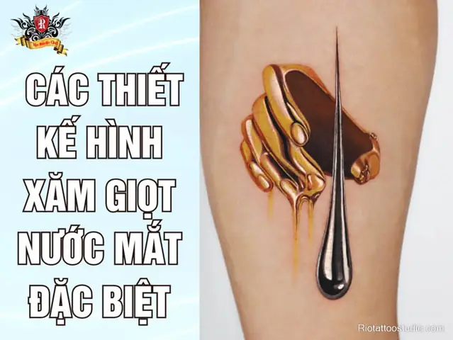 Các Thiết Kế Hình Xăm Giọt Nước Mắt Đặc Biệt