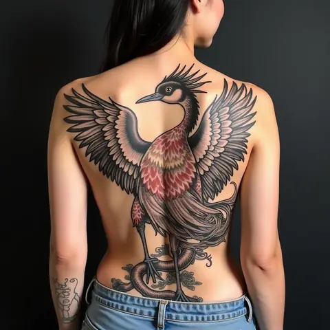 Vị Trí Xăm Hình Hạc Nhật Và Ý Nghĩa Tương Ứng