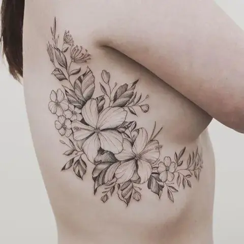 Các Mẫu Hình Xăm Hoa Mẫu Đơn, Đẹp Độc Đáo