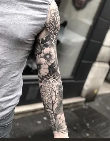 Các Mẫu Hình Xăm Hoa Mẫu Đơn, Đẹp Độc Đáo