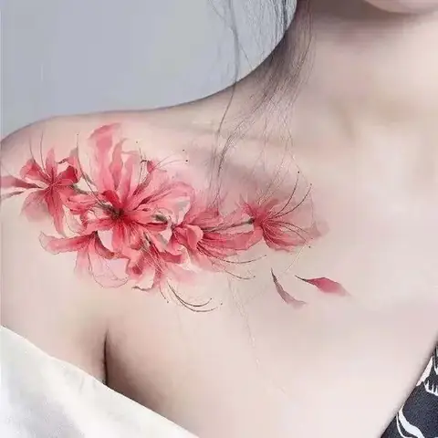 Những Vị Trí Hình Xăm Hoa Mẫu Đơn Phổ Biến