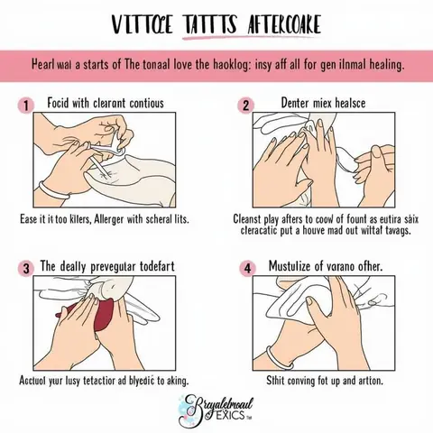 Chăm Sóc Hình Xăm Mới