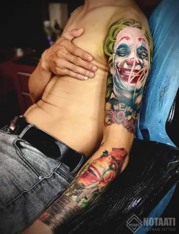 Ý Nghĩa Của Hình Xăm Joker Phác Họa Trong Thế Giới Tattoo