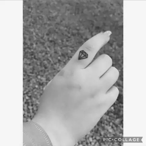 Hình Xăm Ngón Tay Kim Cương Hình Xăm Ngón Tay Kim Cương
