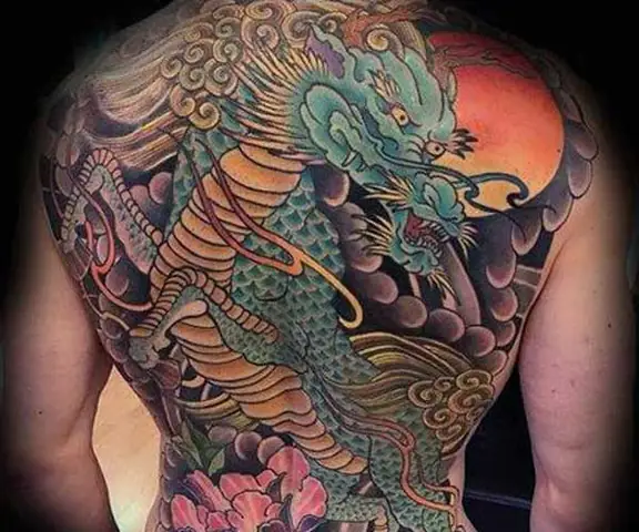 Hình Xăm Kỳ Lân Nhật Cổ