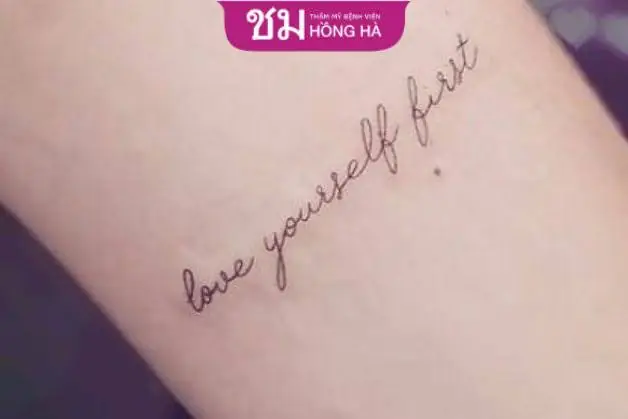 Gợi Ý 99+ Mẫu Xăm Love Yourself Được Giới Trẻ Yêu Thích